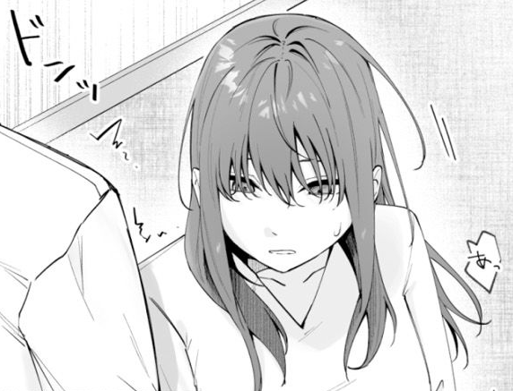 タイトルは「実はビッチな後輩ちゃん」。サークル名はロトエスート。